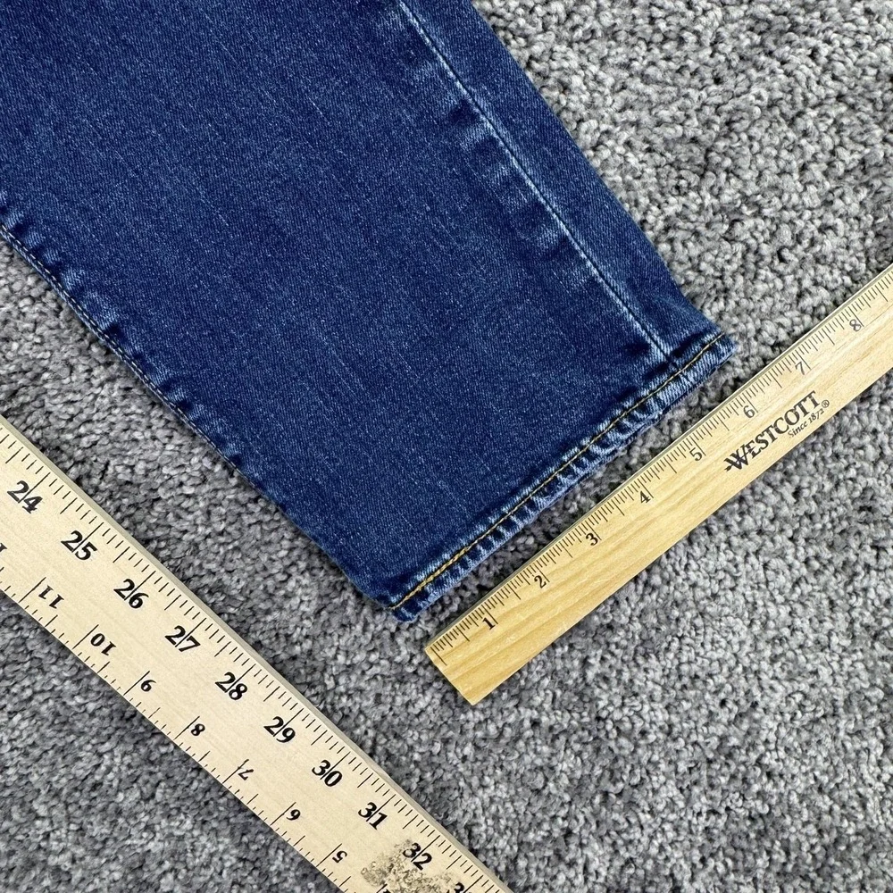 Levis Jeans Mens 31x32 Blue 511 Slim Fit Stretch Medium Wash Denim Logo Casual